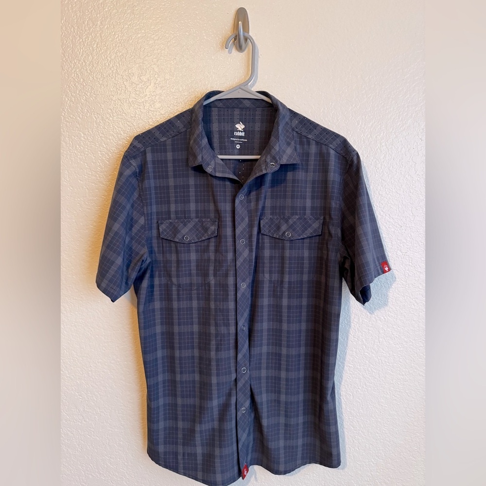 Rabbit running button down